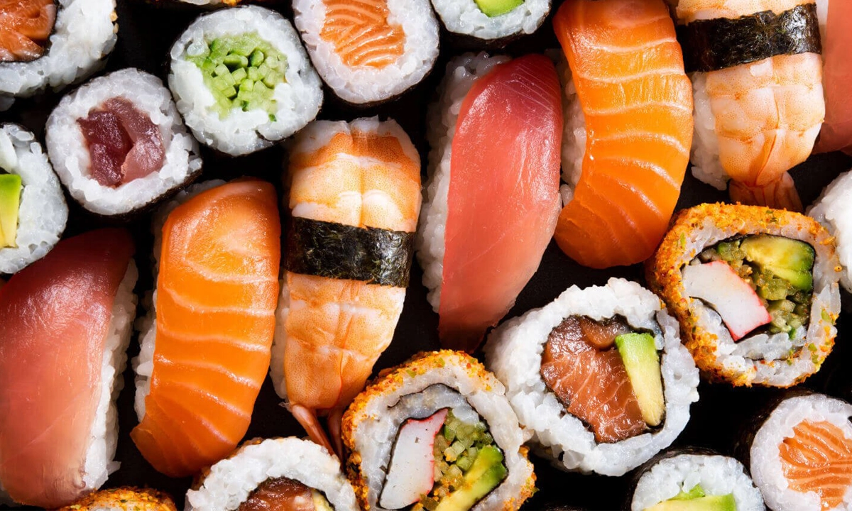 Entdecken Sie das importierte Sushi-Restaurant